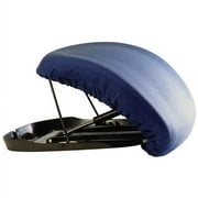 Carex Upeasy Seat Assist Plus Manual Lifting Cushion 4-1/10'' H, Navy Blue,  340 lb Weight Capacity