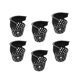 thumbnail image 2 of 6 bolsillos negros para mesa de billar. Suministros de billar premium. 140mmx150mm, 2 of 9