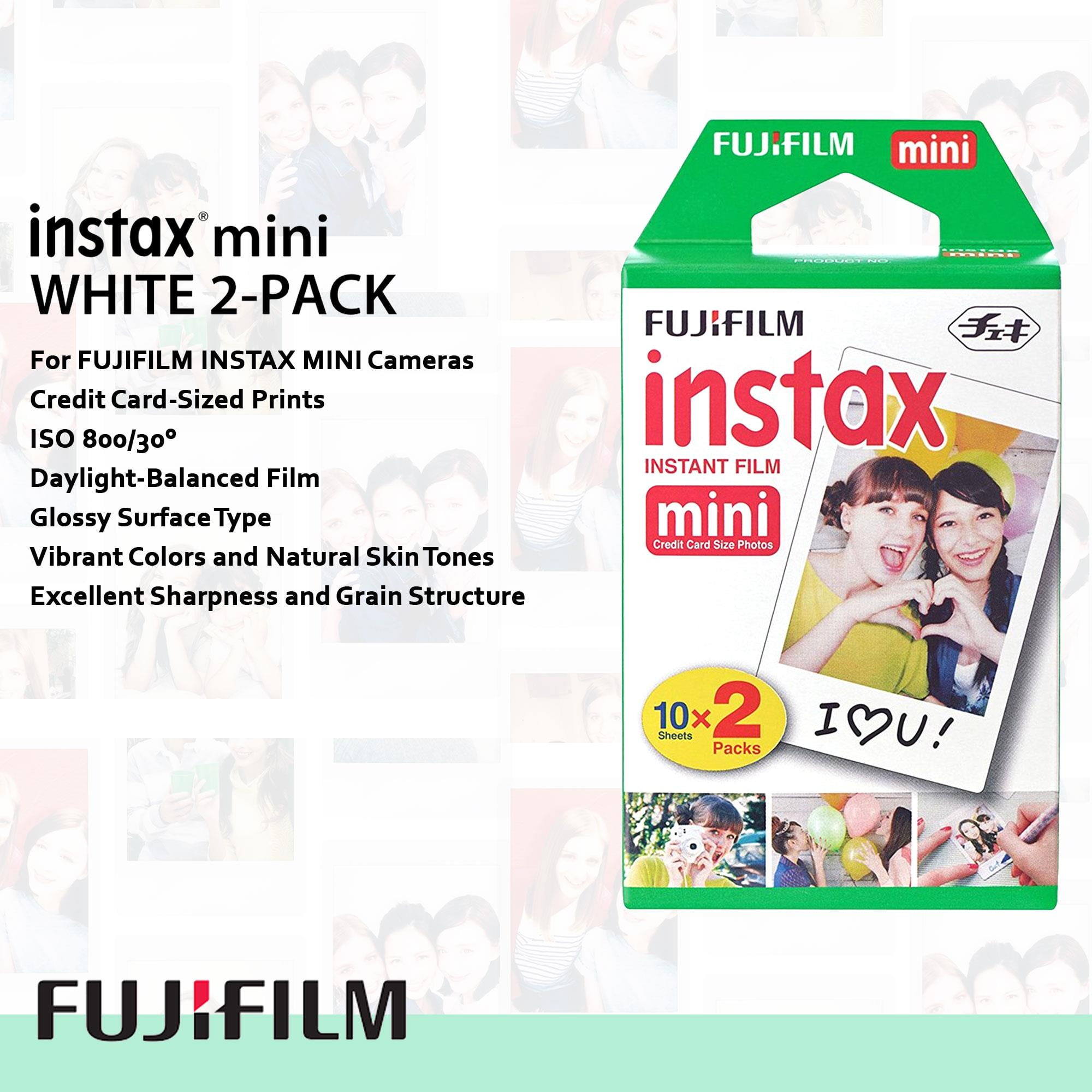 Fujifilm Instax Mini Link 2 Smartphone Printer Clay White | 40 Exposures | Case