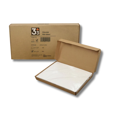 thumbnail image 1 of 12 Inch x 24 Inch Crepe Headrest Sheets with "S" Faceslit, Come in 1000 sheets per box,  For Chiropractic Exam Table or Massage Table, 1 of 4
