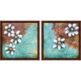 thumbnail image 1 of Great Art Now Custom Balance by Britt Hallowell, 2 Piece Framed Art Set Each 13"W x 13"H, 1 of 3