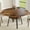 Retro, variant on 42" Round Dining Table for 4-6, Farmhouse Kitchen Table with Storage, Space Saving Circle Dinner Table, Rustic Wood Kitchen & Dining Room Tables with Metal Legs for Kitchen, Living Room, Dining Room