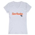 thumbnail image 1 of W Republic 555-441-WHT-04 Women Sam Houston State Bearkats Script T-Shirt, White - Extra Large, 1 of 1