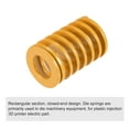 thumbnail image 3 of Uxcell Die Spring, 25mm OD 40mm Length Stamping Light Load Compression Yellow, 3 of 5