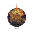 thumbnail image 5 of Acropolis Athens 5 Christmas Ornament, Ceramic/Acrylic Ornament, Seasonal Festival Keepsake, Valentine Ornament Gift, Special Keepsake for Mother, Heirloom 2025, 5 of 5