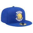 thumbnail image 3 of Men's New Era  Royal Golden State Warriors Core Logo 59FIFTY Fitted Hat, 3 of 5