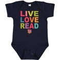 thumbnail image 3 of Inktastic Live Love Read Girls Baby Bodysuit, 3 of 5