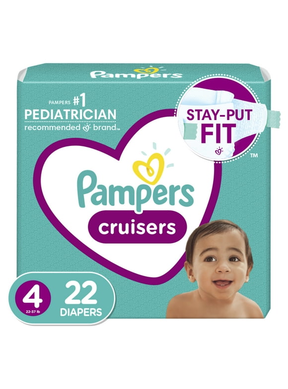Pampers Cruisers Diapers (Choose Size and Count)