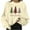 Beige, variant on Odeerbi Christmas Crewneck Sweatshirts For Women Spring Autumn 2025 Long Sleeve Printed Sweater Top Beige