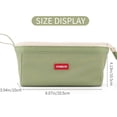thumbnail image 4 of CICIMELON Pencil Case Large Capacity Pencil Pouch Pen Bag for School Teen Girl Boy Men Women, Green, 4 of 6