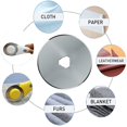 thumbnail image 3 of Cuchillas giratorias Headley Tools, 60 mm, paquete de 10 unidades, para Olfa Fiskars, 3 of 7