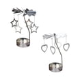 thumbnail image 3 of 2pcs Romantic Candlesticks Metal Candle Holders for Home Decoration, 3 of 10