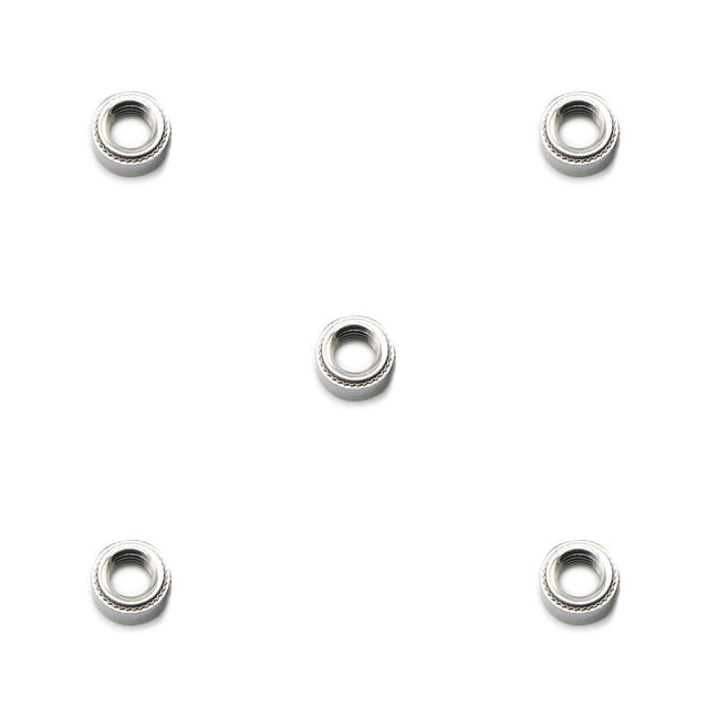 Baohd Acier Inoxydable CLS Écrou Auto-Clinching Insert Galvanisé Rivet Moulable Dalle Attaches Industrielles Rivetage M4-0 5Set