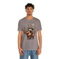 thumbnail image 4 of Capybara Opossum Bella & Canvas Unisex Short Sleeve Cotton T-Shirt,XS - 4XL, 4 of 4