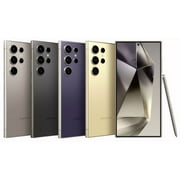 Restored Samsung Galaxy S24 Ultra 5G SM-S928U 256GB Titanium Violet (US Model) - Factory Unlocked Cell Phone (Refurbished)