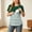 Green, variant on BRGZLK Maternity Nursing Tshirt for Womens Trendy Short Sleeve Stripe Patchwork Breastfeeding Tops Pregnant Breathable Comfortable Tees Black XL
