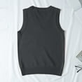 thumbnail image 4 of JJHGVB Sweater Vest Women Fall Sweaters for Women Thermal Sweater for Women Summer Vest for Women Sweater Tops for Women Womens Vest Top Womens Vest Dark Gray 2XL, 4 of 4