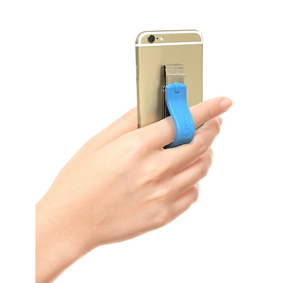 Jokari Phone Grip Clip for Belts Bags or Finger Grips with Strong Adhesive