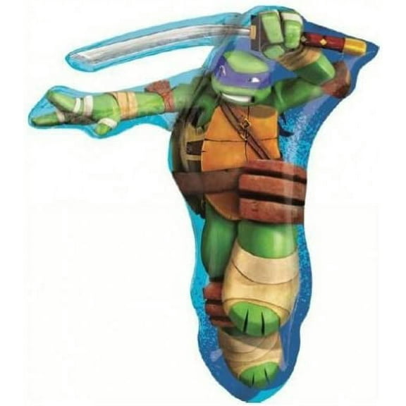 LOONBALLOON Ninja Balloons, 18″ LEONARDO SHAPE SUPERSHAPE