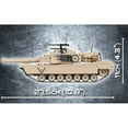 thumbnail image 5 of COBI Abrams M1A2 802 Piece Construction Blocks Building Kit, Scale 1:35, 5 of 5