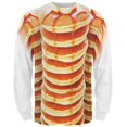 thumbnail image 1 of Halloween Pancakes and Syrup Breakfast Costume All Over Mens Long Sleeve T Shirt, 1 of 2