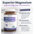 thumbnail image 2 of Cápsulas de bisglicinato de magnesio Healths Harmony 200 mg, 2 of 8