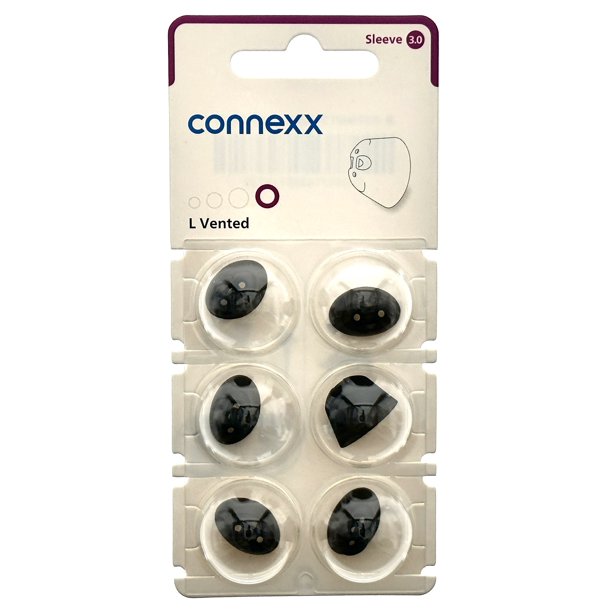 New Signia Connexx Sleeve 3.0 Vented Large, (Formerly Known as Siemens) Large Vented