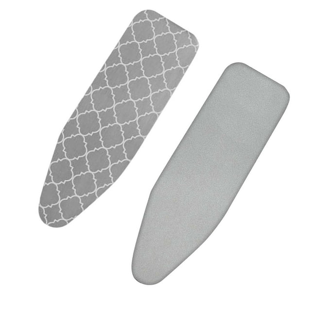 jifeng 2Pcs Elastic Ironing Board Cover Ironing Board Padded Covers Stain Resistant StyleF