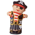 thumbnail image 4 of Melissa & Doug Bold Buddies Hand Puppets (Set of 4) - Knight, Pirate, Sheriff, and Superhero, 4 of 5