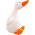 thumbnail image 1 of Peluche de pato de 25,6 pulgadas, gigante, adorable, suave y adorable, ideal como regalo de cumpleaños para niños y familia (blanco), 1 of 4