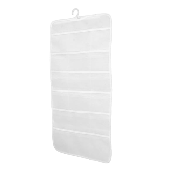 BESTYASH Hair Clip Holder Storage Vertical Hanging Organizer White 1Pack