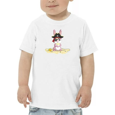 

Sweet Pirate Bunny Art T-Shirt Toddler -Image by Shutterstock 4 Toddler