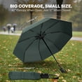 thumbnail image 3 of Rain-Mate Folding Travel Umbrella, Auto Open Close Windproof Umbrella for Rain and Sun, 3 of 6