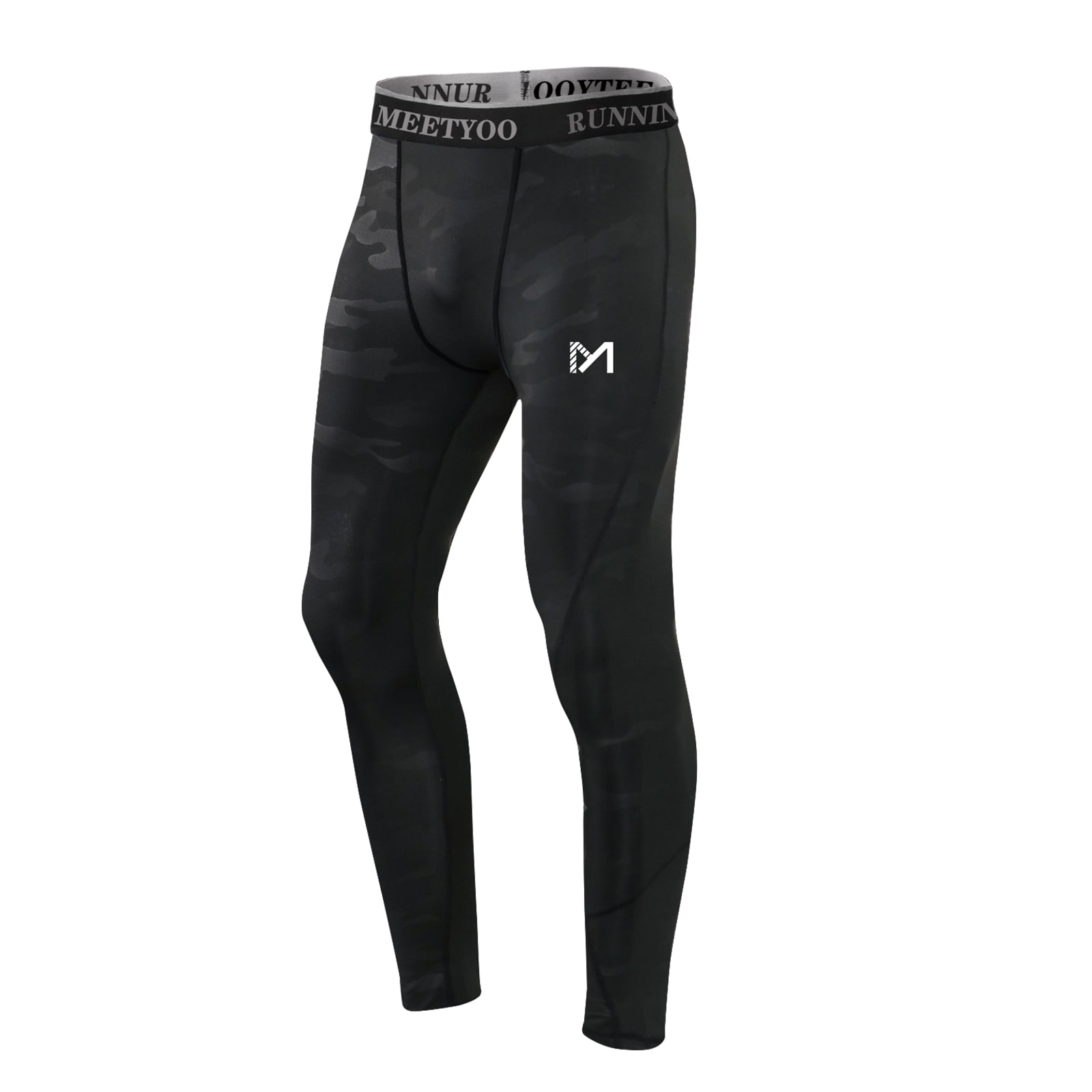 MEETWEE Men's Compression Leggings Tight Long Pants Sport Running Base