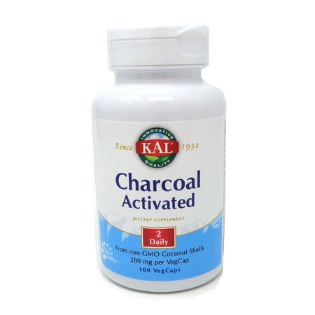 Nutraceutical Charcoal Specialty High Potency Dietary Supplement, 100 ea