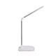 thumbnail image 1 of Lámpara de escritorio LED plegable con control táctil y nivel de luz ajustable (plateada), 1 of 7