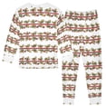thumbnail image 2 of Christmas Pattern Decoration Cotton Pajamas 2 Piece Set Sleepwear Soft and Comfortable Homewear Nightwear, 2 of 7