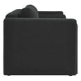 thumbnail image 3 of Modway Visible Boucle Fabric Sofa in Black, 3 of 9