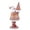 A, variant on harmtty Xmax Christmas Ornaments Resin Santa Claus with Gingerbread House Create Atmosphere Table Decorations for Christmas A