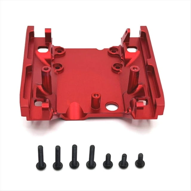 Kit de Asiento Inferior de Caja de Actualización de Coche RC para 1/12 H12Y H12Y+ Accesorios de Actualización de Coche RC Rojo