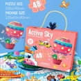 thumbnail image 3 of Kids Cardboard Puzzle Jigsaw Toys Creative Intelligence Jigsaw Toy for Children Early Educational Toys, 3 of 3