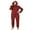#V-Jumpsuit, variant on 2Pcs Family Matching Christmas Pajamas Sets Silk Satin Clothes Parent-Child Cute Print Sleepwear Pjs For Couples/Women/Men/Kids