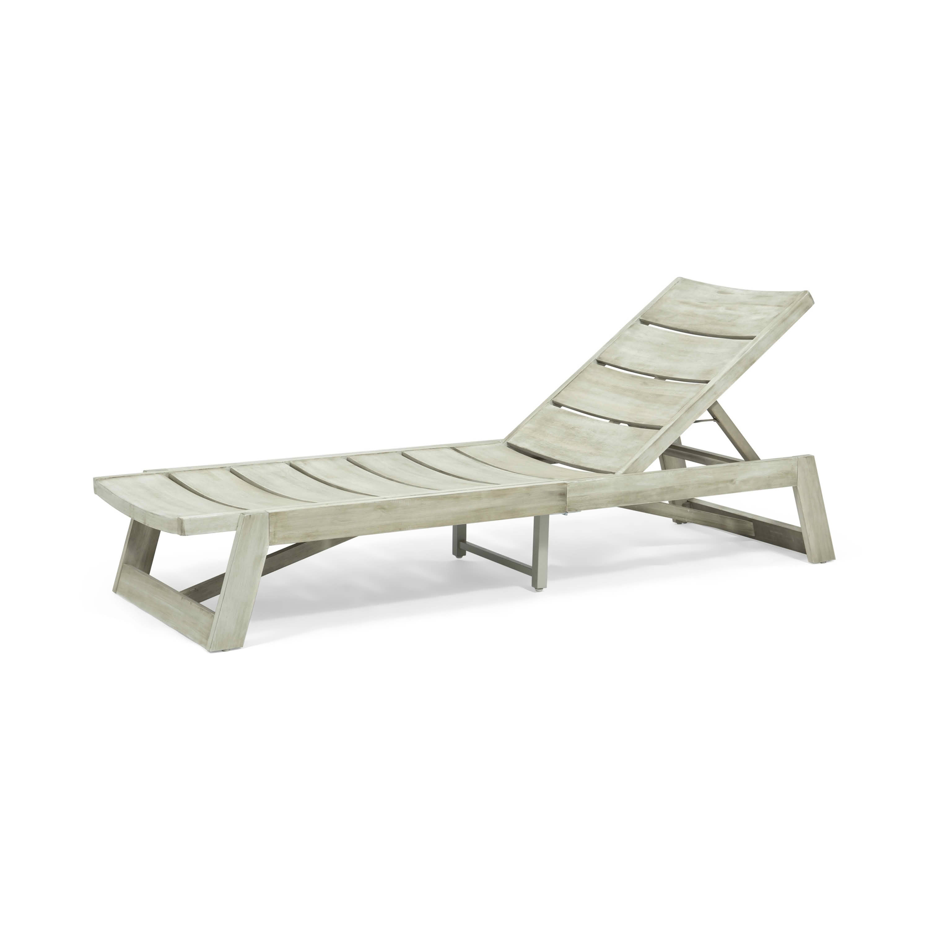 MAYEERTY Patio Lounge Chair Outdoor Chaise Lounge Outdoor Sunbathing Recliner ( SET OF 2 )