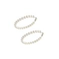 thumbnail image 4 of Big Round Earrings Imitation Pearl Hoop Statement Party Wedding Jewelry Round Geometric Dangle Ear Drop, 4 of 9