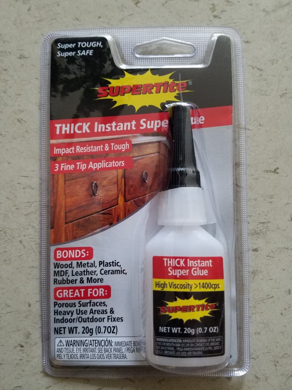 INSTANT SUPER GLUE THICK