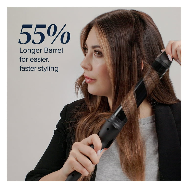 Bio Ionic Long Barrel Styler Curling Iron 0.75 with Variable Heat Setting