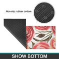 thumbnail image 6 of Pioneer Flower Floral Print Pattern Kitchen Rugs Sets Of 2,Anti Fatigue Kitchen Mat Rugs Non Slip Washable,Decorative Kitchen Floor Mats for Kitchen,Sink,Laundry,17"x30"+17"x47", 6 of 7