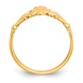 thumbnail image 2 of 10k Yellow Gold Claddagh Ring Celtic, 2 of 10
