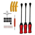 thumbnail image 4 of koolsoo Auto Motorbike Tire Changing Spoons Tool Set Accessories with Rim Protection 26Pcs Yellow, 4 of 8