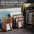 thumbnail image 3 of Art Storage Rack, Art Canvas Storage, Canvas Boards Rack Art Storage with Handle & Caster Wheels for Drawing Board, Panel, Paper Pad for Art Studios, Artworks, Gallery, 3 of 7